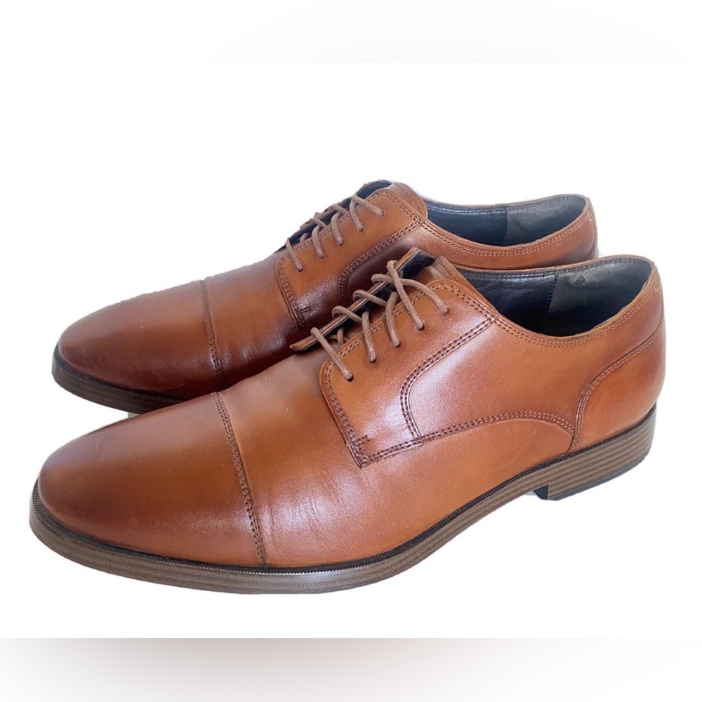 Cole Haan Tan Leather Men's Oxfords